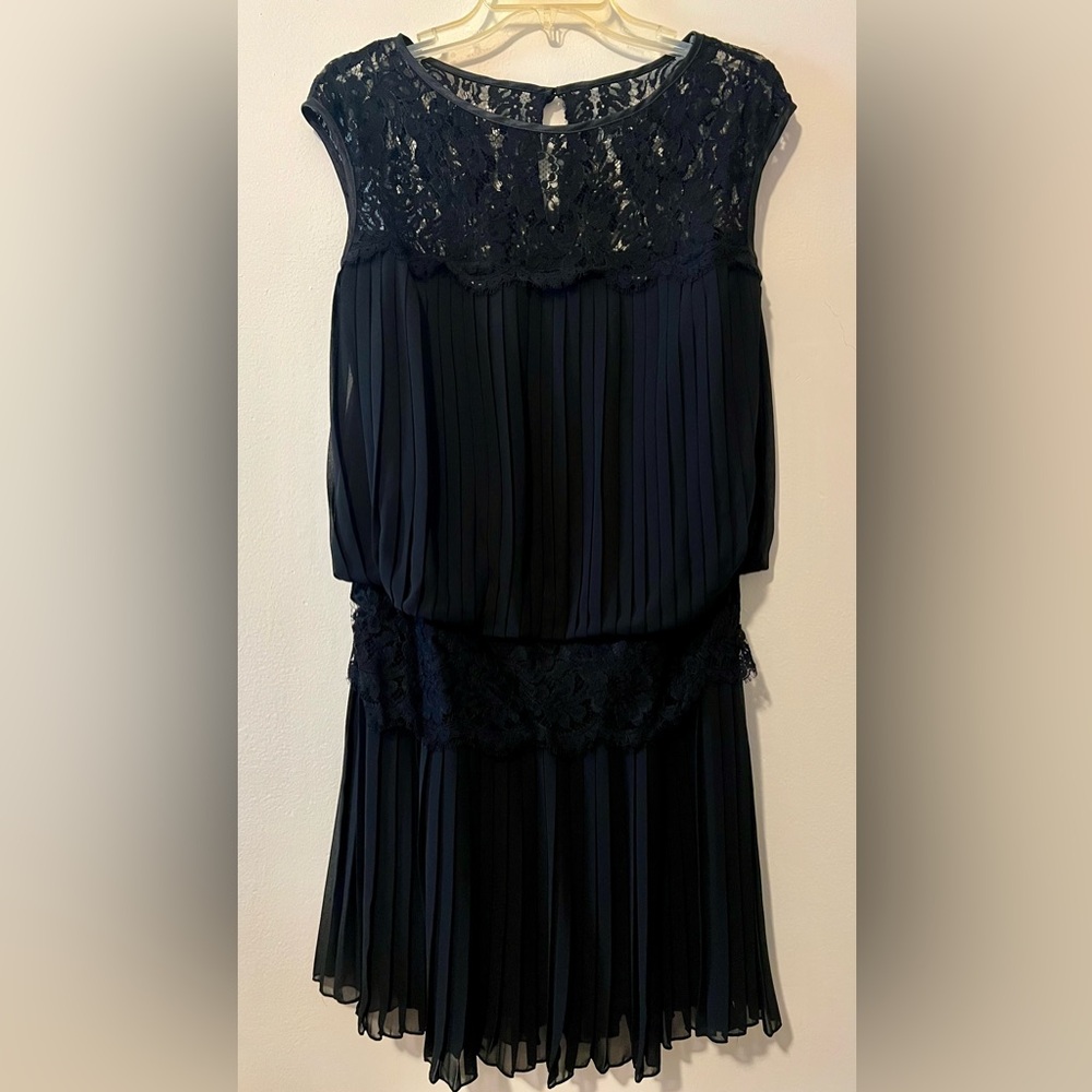 Xscape Black Vintage style dress